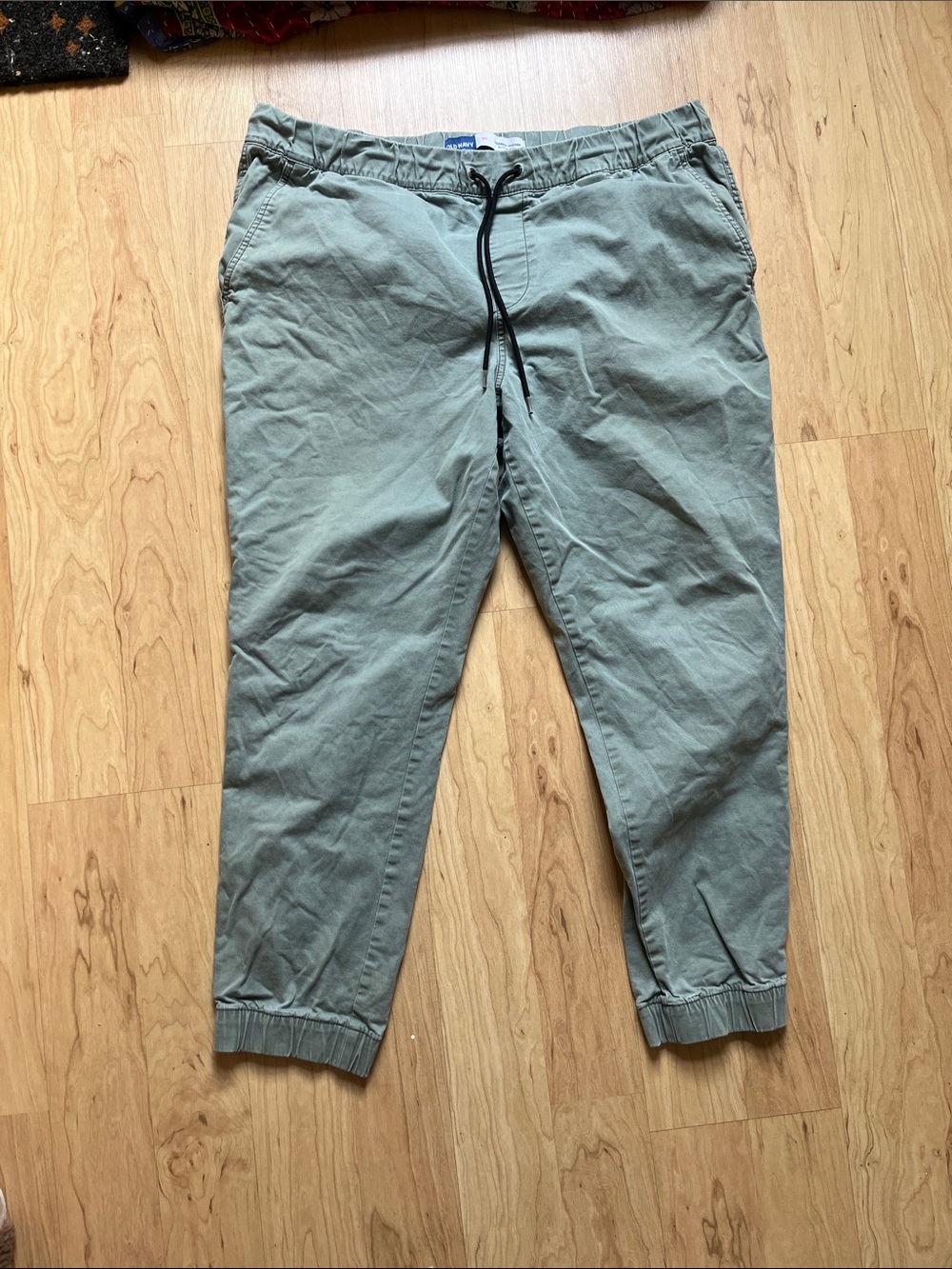 Old Navy Olive Green Drawstring Joggers
